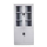 Steel Furniture Distribute Commercial Glass Door Steel Filing Cabinet (DQX-001)