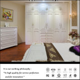 High Quality Wardrobe with White Colour PVC Door (ZH4001)