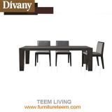 Modern Dining Room Furniture Wooden Veneer Dining Table