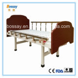 Wooden Flat Care Bed Nusing Bed with One Functions