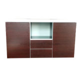 Modular Kitchen Cabinet with High Glossy UV Wood Door Panel