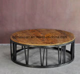 Home Tatami Contracted Leisure Solid Wood Tea Table Household Creative Cafe Tatami Round Table Table (M-X3642)