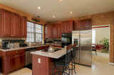 Modern Design Wooden Color Melamine Kitchen Cabinets