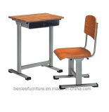 Metal Modern Single Classroom Desks/Chairs for School (BL-K022)