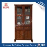 Wooden Bookcase with Glass Door (AI310)