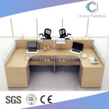 Hot Sale 4 Seats L Shape Office Workstation Computer Desk (CAS-W31439)