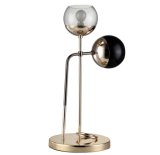 Modern Glass Round Ball Double Head LED Table Desk Lamp
