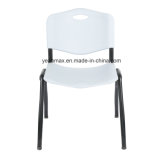 Simple Plastic Dining Chair with Different Color