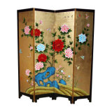 Chinese Antique Furniture Wooden Gold Screen