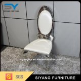 Stainless Steel Dining Room White Wedding Banquet Chair