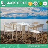 Outdoor Dining Set Hotel Project Wicker Chair Stackable Chair Rattan Chair Patio Dining Table (MAGIC STYLE)