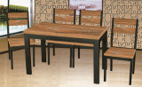 Wooden Restaurant Furniture Dining Table Chair