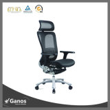 Leather Executive Chair Ergonomic Chair Height for Long Hours Seating