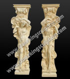 Hand Carved Marble Carving for Garden (sk-3377)