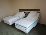 Wallhugger Adjustable Bed, Electric Okin Motor Bed (Split king size)
