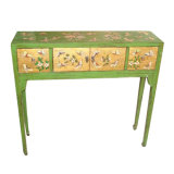 Chinese Antique Furniture Painted Side Table