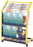 Stainless Steel Newspaper Magizine Book Display Stand (DM26)