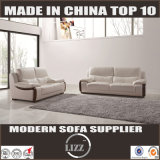 Modern Genuine White Leather Sofa (Lz780)