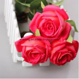 Wholesale Home Decor White Artificial Flower Real Touch PU Rose Artificial Rose UK