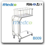 Hot Sale! Movable Hospital Stainless Steel New Born Baby Cot Crib