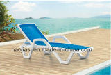 Outdoor /Rattan / Garden / Patio Furniture Plastic & Texilene Cloth Lounge Chair (HS 2040CL)