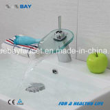 Bluebay Chrome Finish Brass Body Waterfall Bathroom Basin Sink Mixer Tap