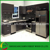2017 New Modern Glossy Arylic Wood Kitchen Cabinet Furniture