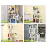 Living Room or Hallway 5 Tier/Shelf Ladder Corner Bookshelf