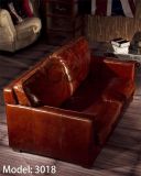 North America Vintage Leather Sofa