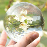 Home Decoration 100mm Clear Crystal Glass Ball