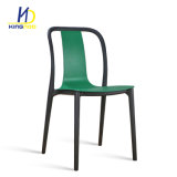 Factory Price Outdoor Armless White Back Support Stacking Plastic Chair