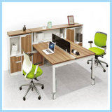 New Design Used Office Furniture 2 Seat Staff Table