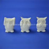 Ceramic Owl Design Samll Figurines for Home Decoration
