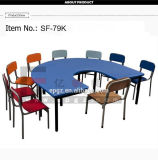 Cartoon Furniture for Sale School Plastic Table and Chair for Kids
