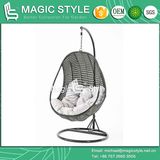 Wicker Swing Swinging Hammock Chair Hanging Chair Balcony Chair (Magic Style)