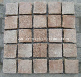 Chinese Granite Cube Stones/Cobble Stones/Natural Paving Stones with Net