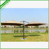 Windeproof Couple Starbucks Tilt Mechanism for Garden Patio Umbrella