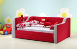 2017 New and Hot Children Bed Single Modern Fabric Beds
