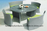 Garden PE Rattan Wicker Dining Table and Chair for Outdoor Furniture (TG-015)