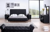 Chesterfield Furniture Tufted Headboard Leather Bed