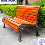 Park Customised Wood Garden Bench Chair with Cast Iron Legs/Bench