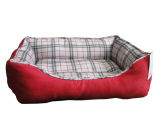Square Suede Dog Bed (WY141107-2)
