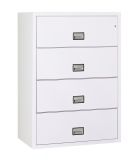 Home Office Use Steel 4 Drawer Lateral File Cabinet