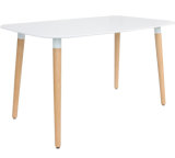 Modern Round Vogue Dining Table Carpenter Coffee Kitchen Furniture White