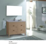100cm Wide Four Drawers PVC Bathroom Cabinet with Wood Grain Color