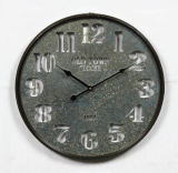Fashion Home Decoration Antique Metal Clock