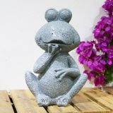 Handicraft Outdoor Garden Decoration Dwarf Frog Statue
