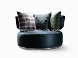 European Style Living Room Fabric Leisure Sofa (D-35)