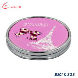 High Quality PU Leather Compact Makeup Mirror