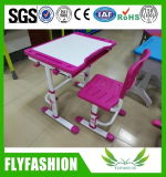 Kids Study Table Plastic Classroom Student Desk and Chair
